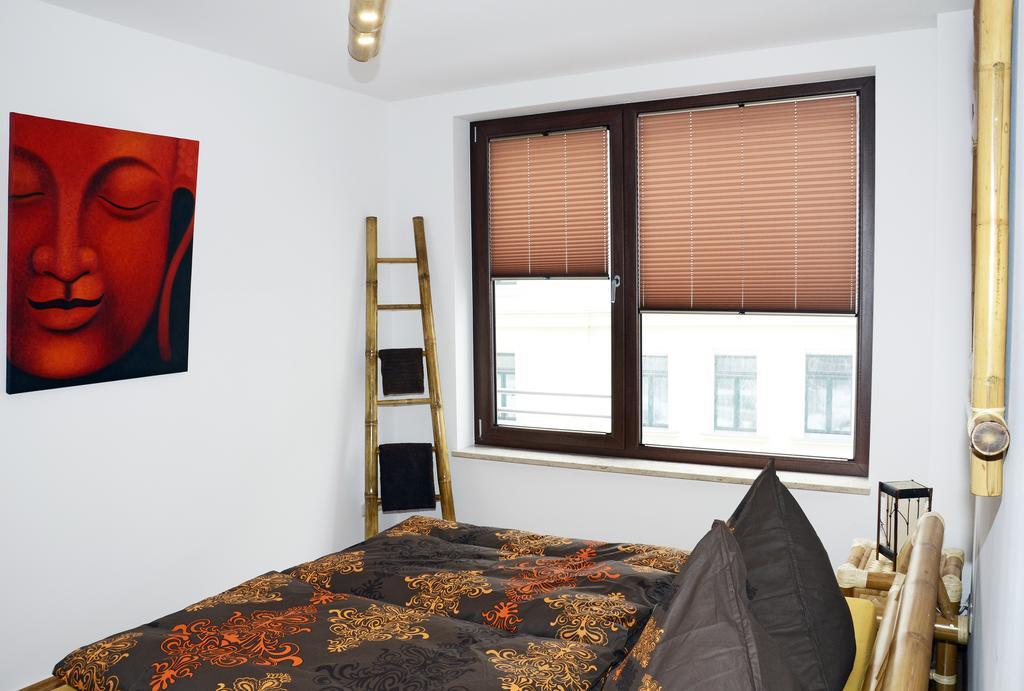 Bambus Appartement Leipzig Buitenkant foto