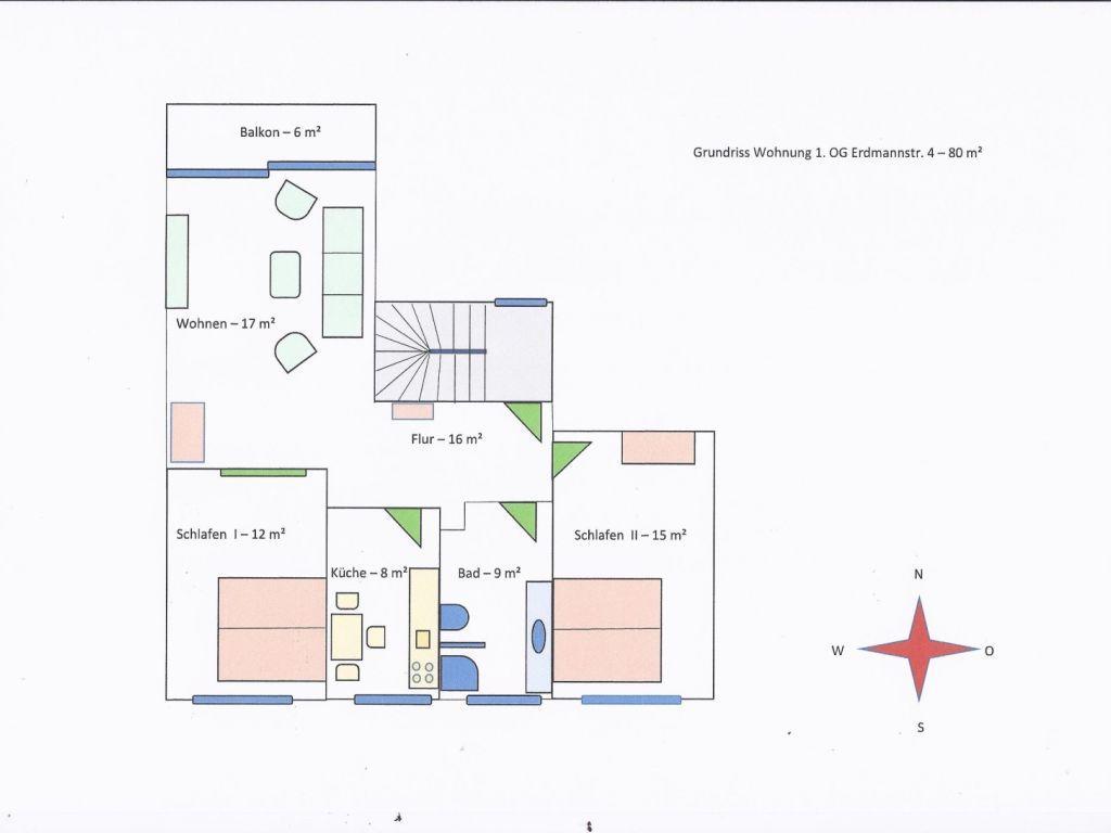 Bambus Appartement Leipzig Buitenkant foto